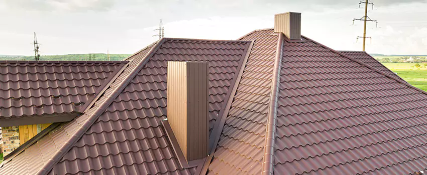 Residential Chimney Flashing Restoration in Fair Oaks, VA