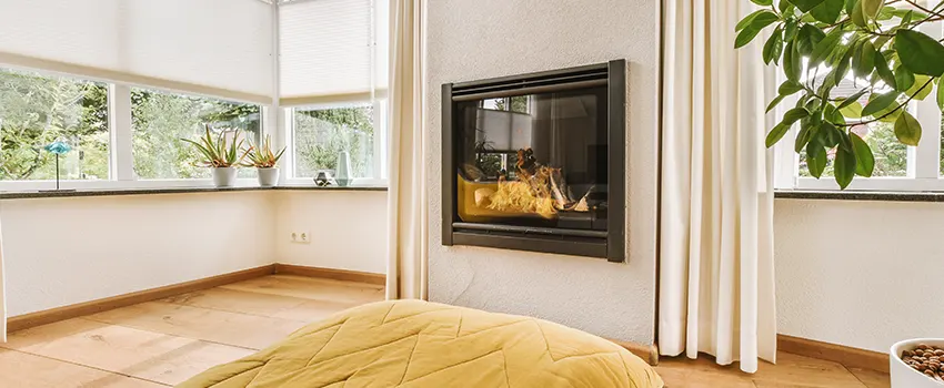 Residential Fireplace Ceramic Glass Installation in Fair Oaks, VA