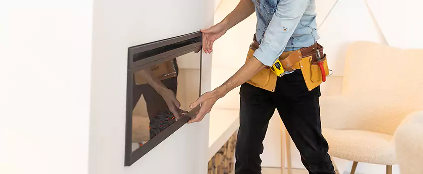 Metal Fireplace Installation in Fair Oaks, Virginia