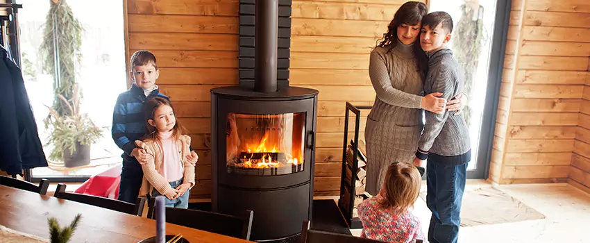 Morso Cast Iron Fireplace Insert Installation in Fair Oaks, Virginia