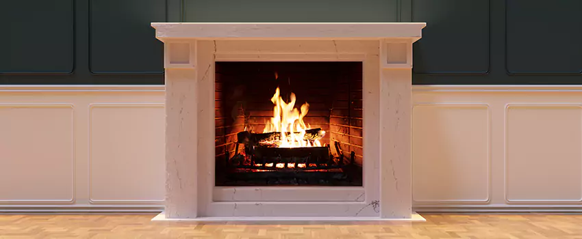 Open Flame Wood-Burning Fireplace Installation Services in Fair Oaks, Virginia