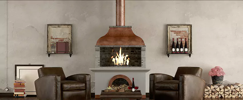 Thelin Hearth Products Providence Pellet Insert Fireplace Installation in Fair Oaks, VA