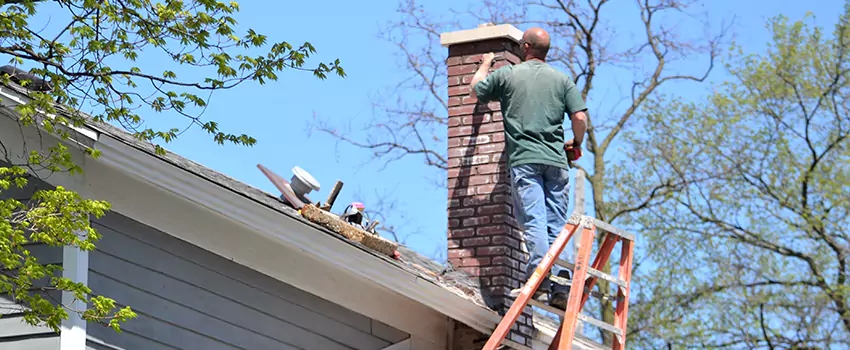 Vinyl and PVC Chimney Flashing Installation in Fair Oaks, VA