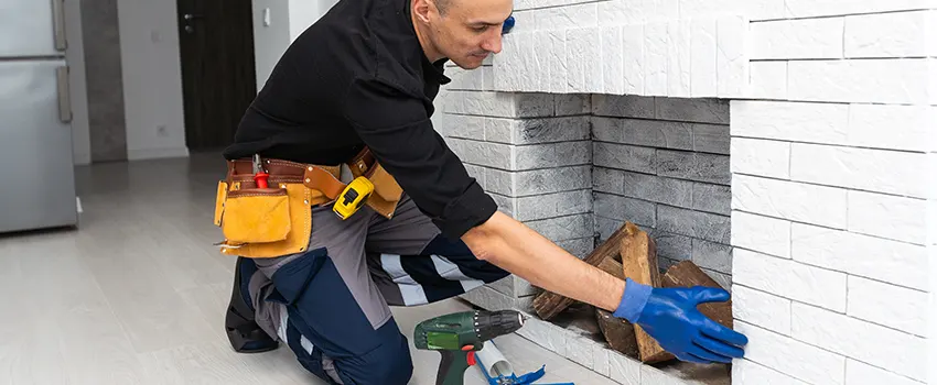 Fireplace Damaged Damper Frame Repair Services in Fair Oaks, Virginia