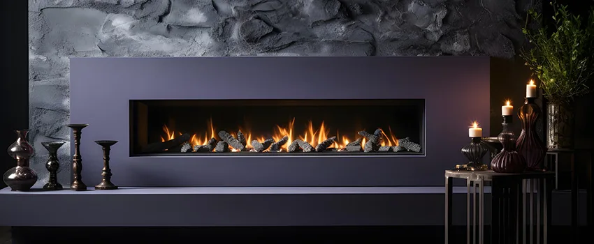 Ember Bed for Ventless Gas Fireplace in Fair Oaks, VA