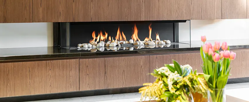Double-height Fireplace Design Refurbishment in Fair Oaks, Virginia